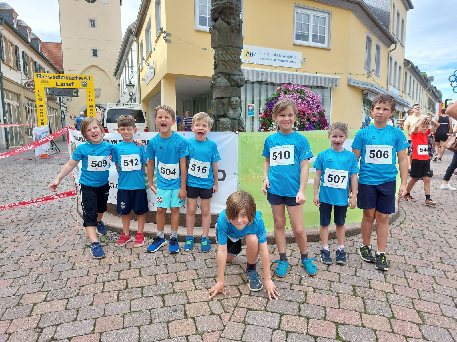 Residenzfestlauf Bambinis TuS Göllheim